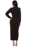 LONG MAXI SWEATER DRESS