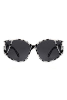 Women Geometric Round Cat Eye Fashion Sunglasses