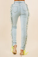 DENIM JEANS MULTI CUT