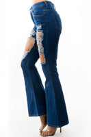 DENIM JEANS WIDE LEG