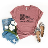 Functional Adult Short Sleeve Graphic Tee