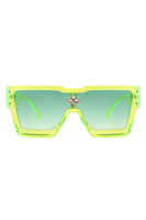 Square Oversize Retro Modern Fashion Sunglasses