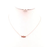 MOM CHARM NECKLACE SET