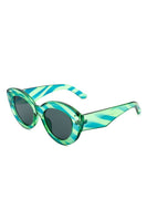 Retro Round Fashion Women Cat Eye Sunglasses