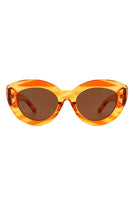 Retro Round Fashion Women Cat Eye Sunglasses