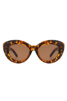Retro Round Fashion Women Cat Eye Sunglasses