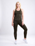 Sports Tank Top with Side Mesh Panels