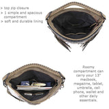Oversize Hobo Bag for Women Fringe Fur purse