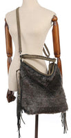 Oversize Hobo Bag for Women Fringe Fur purse