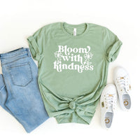 Bloom With Kindness Short Sleeve Graphic Tee