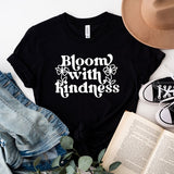 Bloom With Kindness Short Sleeve Graphic Tee
