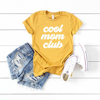 Cool Moms Club Short Sleeve Graphic Tee
