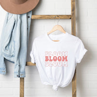 Bloom Stacked Colorful Short Sleeve Tee