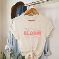 Bloom Stacked Colorful Short Sleeve Tee