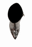 Extravagance Mirror Embellished Stiletto Boots