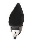 Extravagance Mirror Embellished Stiletto Boots