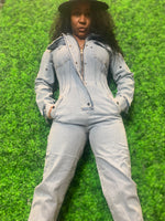 Denim jumpsuit
