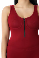 Zipper jumpsuit