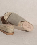OASIS SOCIETY Ivy   Espadrille Platform Slide