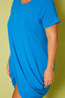 Plus Size Tulip Mini Dress