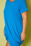 Plus Size Tulip Mini Dress