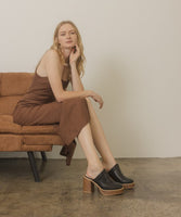 OASIS SOCIETY Ava   Platform Clogs