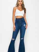 Curvy flare jeans