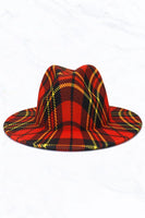 Plaid Fedora