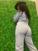 Denim jumpsuit