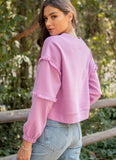 Fringe sweatshirt