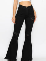 Curvy flare jeans