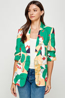 Green Kelsey blazer