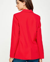 Red/hot pink blazer