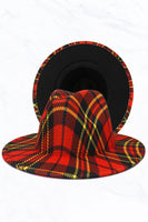 Plaid Fedora