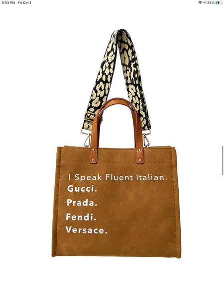 I Speak Fluent Italian- Camel