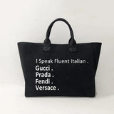 I speak bag