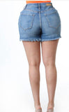 Summer Time Ripped Denim Shorts