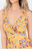 Tropical Print Romper
