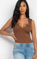 V-neck Body Suit