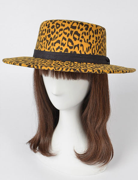 Leopard hat