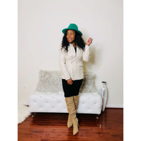 Houndstooth  blazer