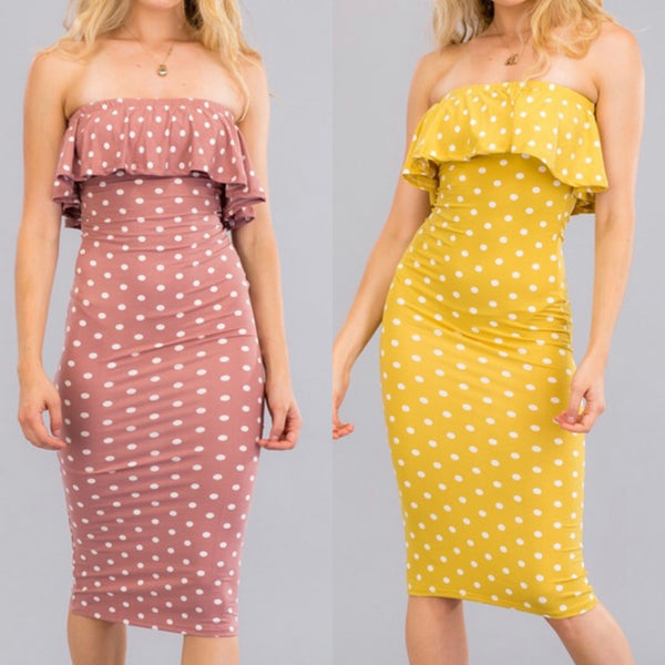 Ruffled tub dress