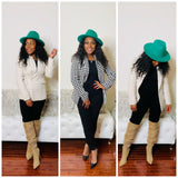Houndstooth  blazer