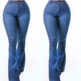 Wide leg jeans
