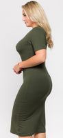 T shirt dress plus size