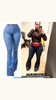 Wide leg jeans